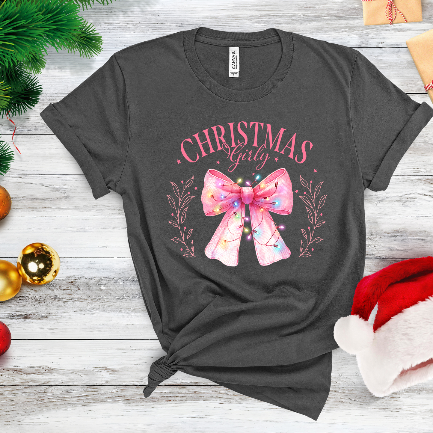 ***PREORDER*** Christmas Girly Tee