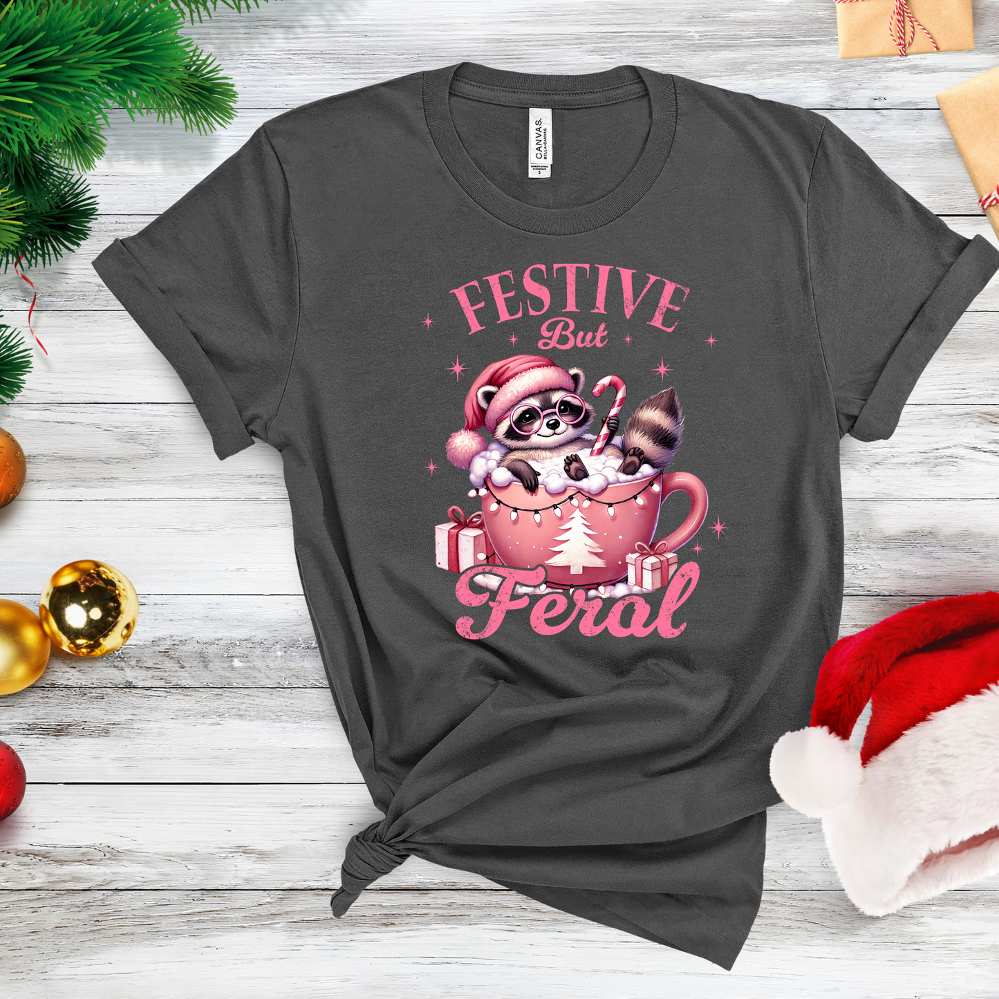 ***PREORDER*** Festive but Feral Tee