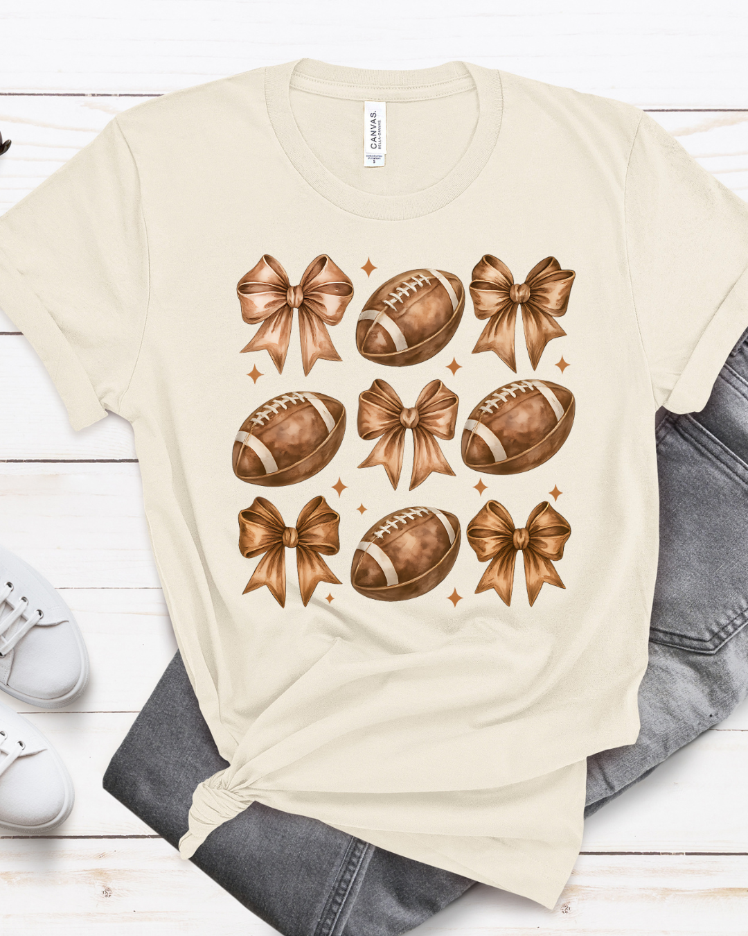 ***PREORDER*** Footballs & Bows