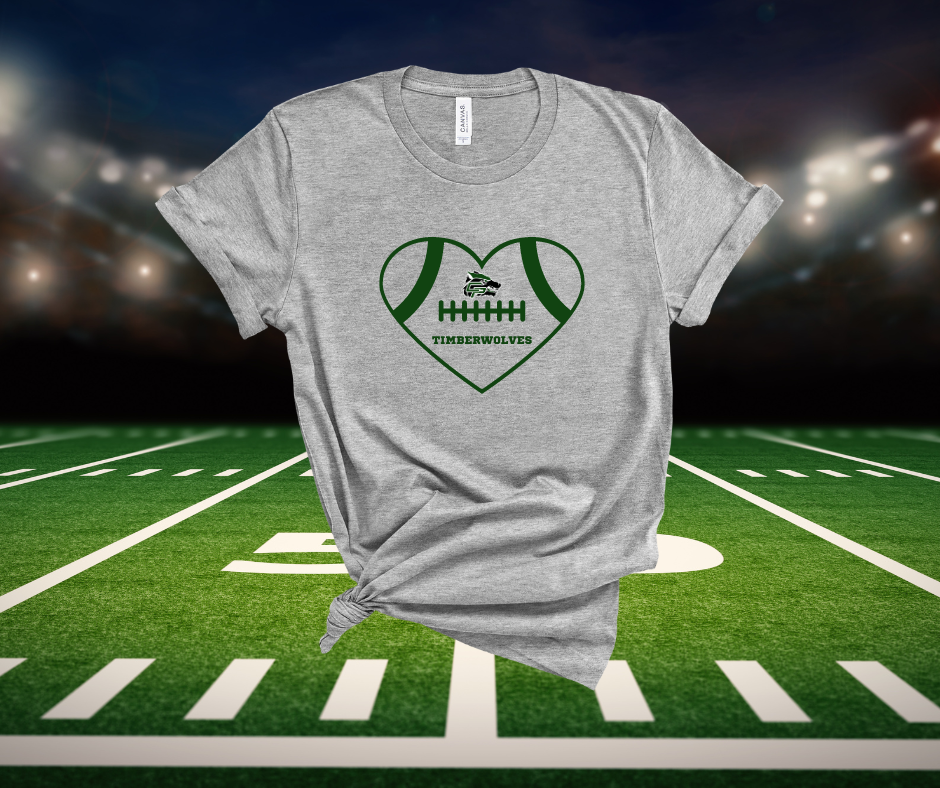 ***PREORDER*** Timberwolves Football Heart