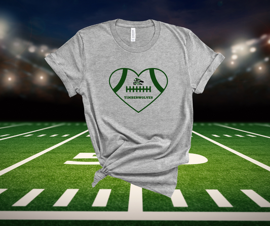 ***PREORDER*** Timberwolves Football Heart