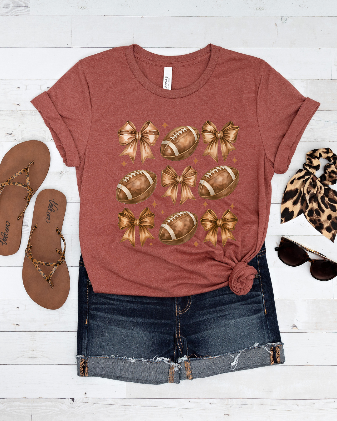 ***PREORDER*** Footballs & Bows