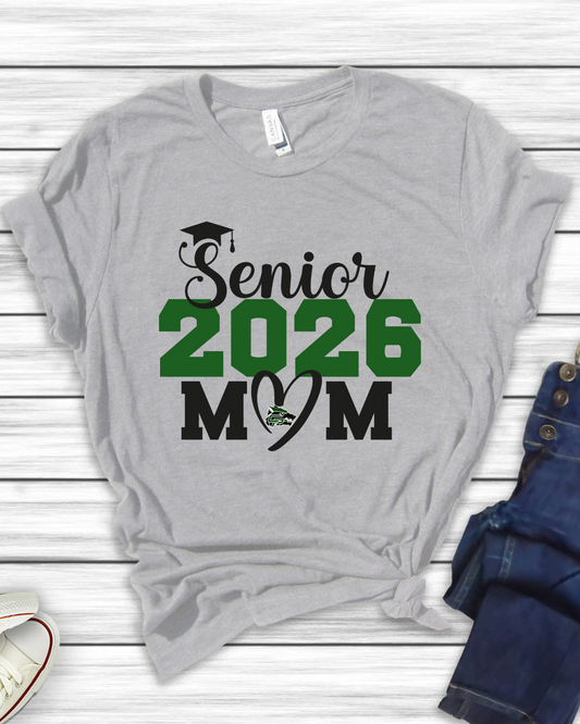 ***PREORDER*** Senior Mom 2026 Heart Tee