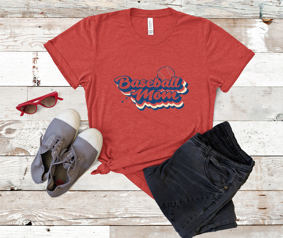 Baseball Mom Tee