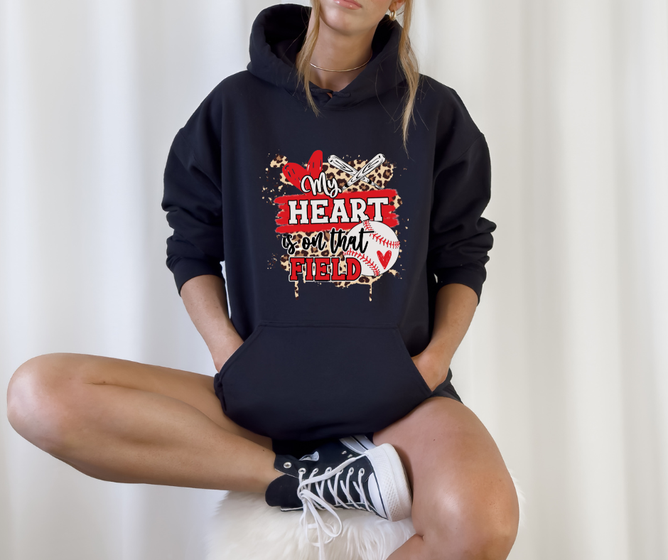 Baseball My Heart Hoodie