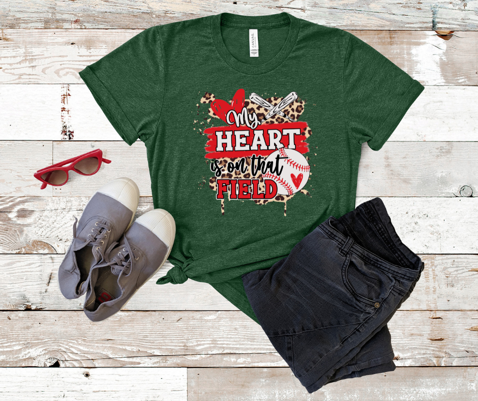 Baseball My Heart Tee