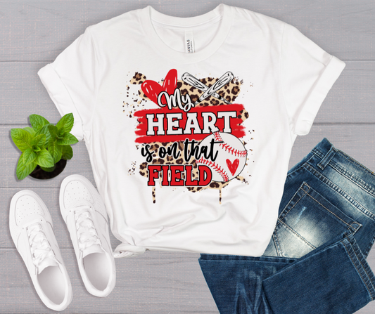 Baseball My Heart Tee