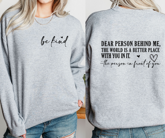 ***PREORDER*** Be Kind Sweatshirt