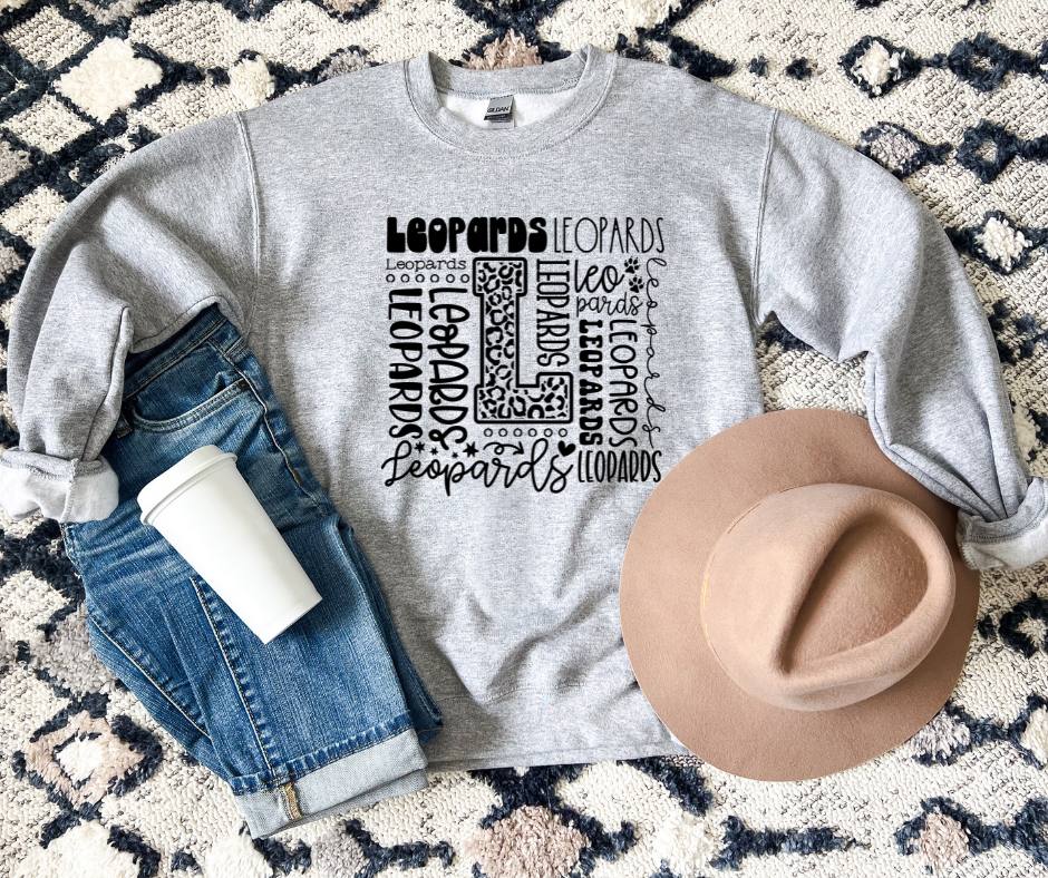 Leopards Collage Sweatshirt