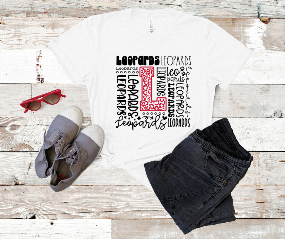 Leopards Collage Tee