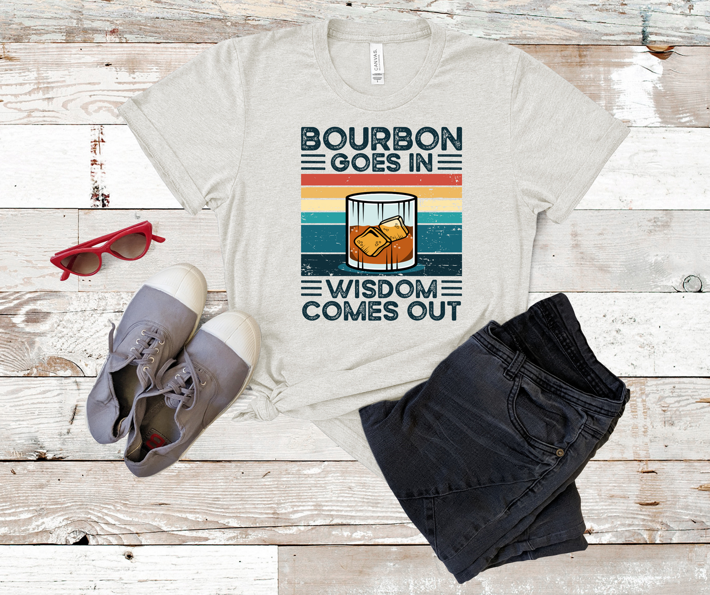 Bourbon Wisdom Tee