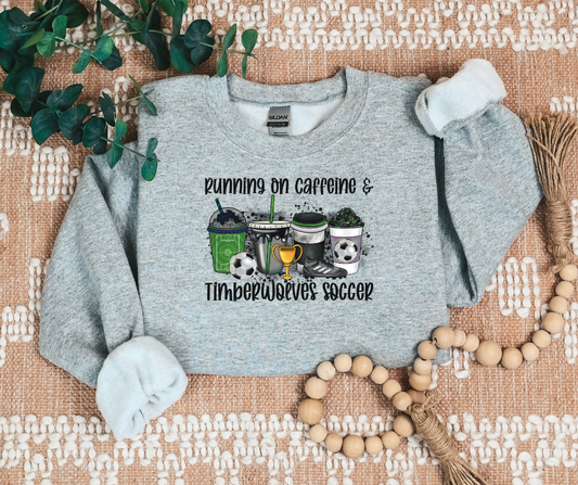 Caffeine & Timberwolves Soccer Sweatshirt