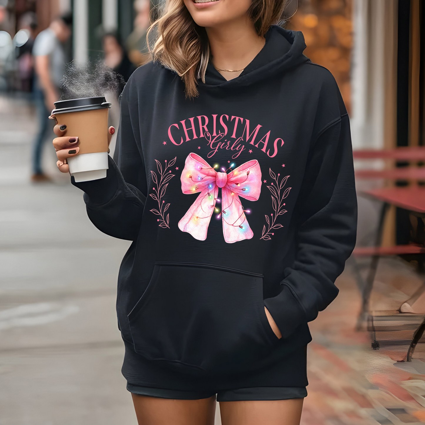 ***PREORDER*** Christmas Girly Hoodie