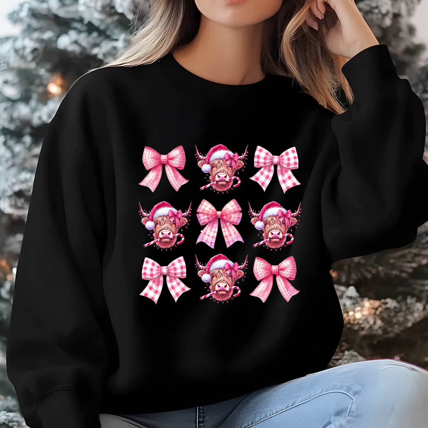 ***PREORDER*** Cows & Bows Sweatshirt