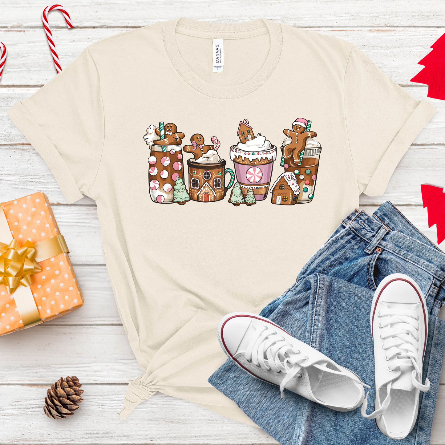 ***PREORDER***  Gingerbread Coffee Tee