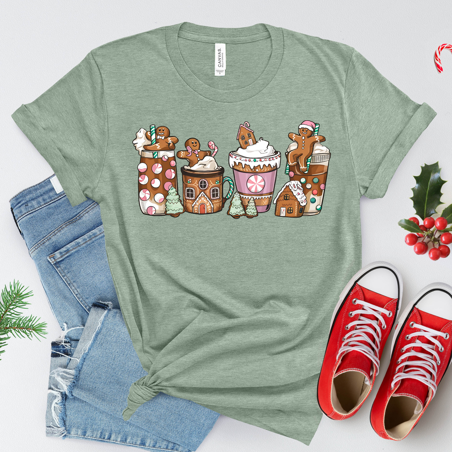 ***PREORDER***  Gingerbread Coffee Tee