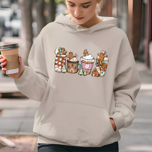 ***PREORDER*** Gingerbread Coffee Hoodie