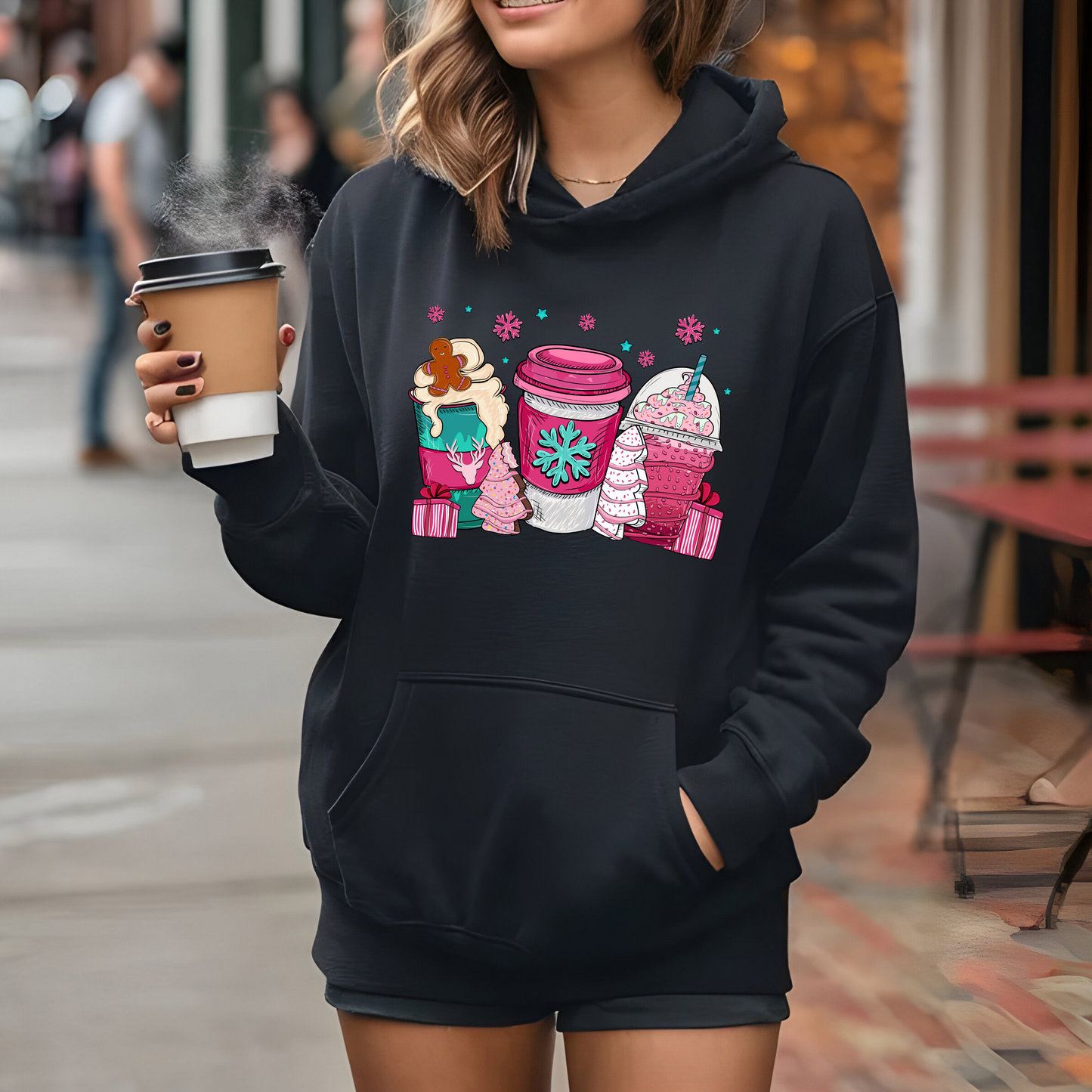 ***PREORDER*** Hot Pink Coffee Hoodie