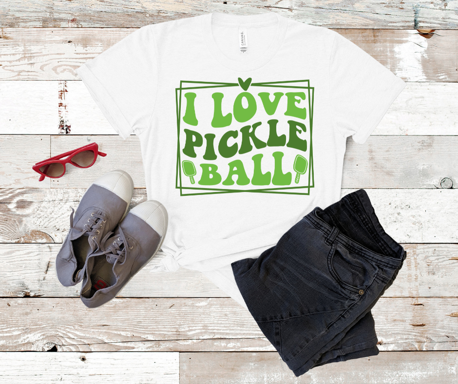 ***PREORDER*** I Love Pickleball Tee