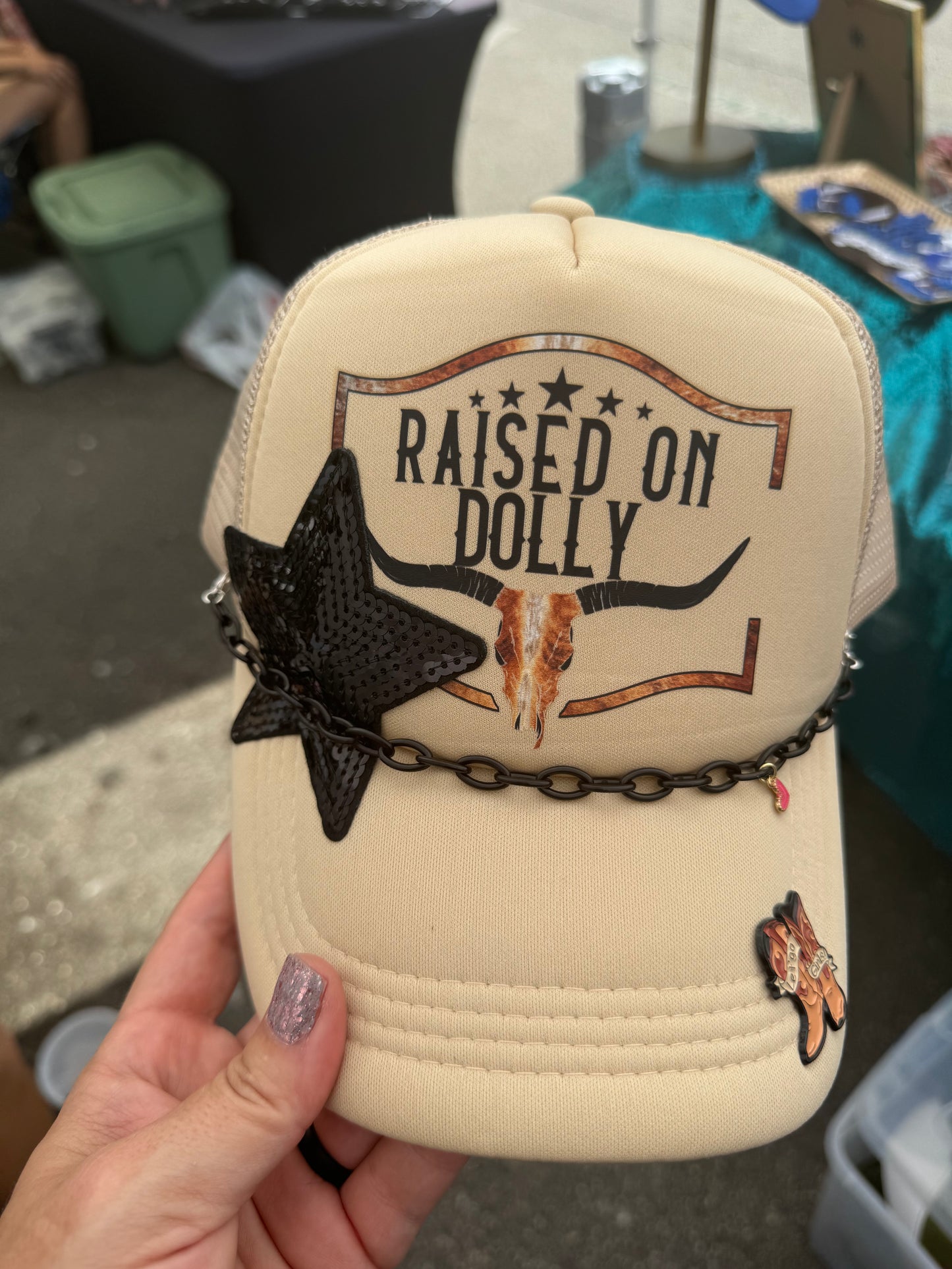 Raised on Dolly Hat