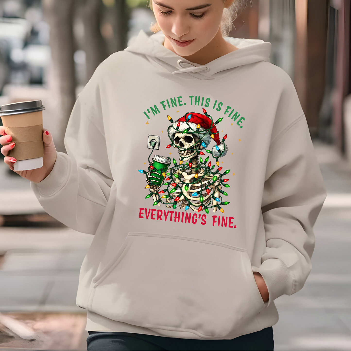 ***PREORDER*** Everything's Fine Hoodie