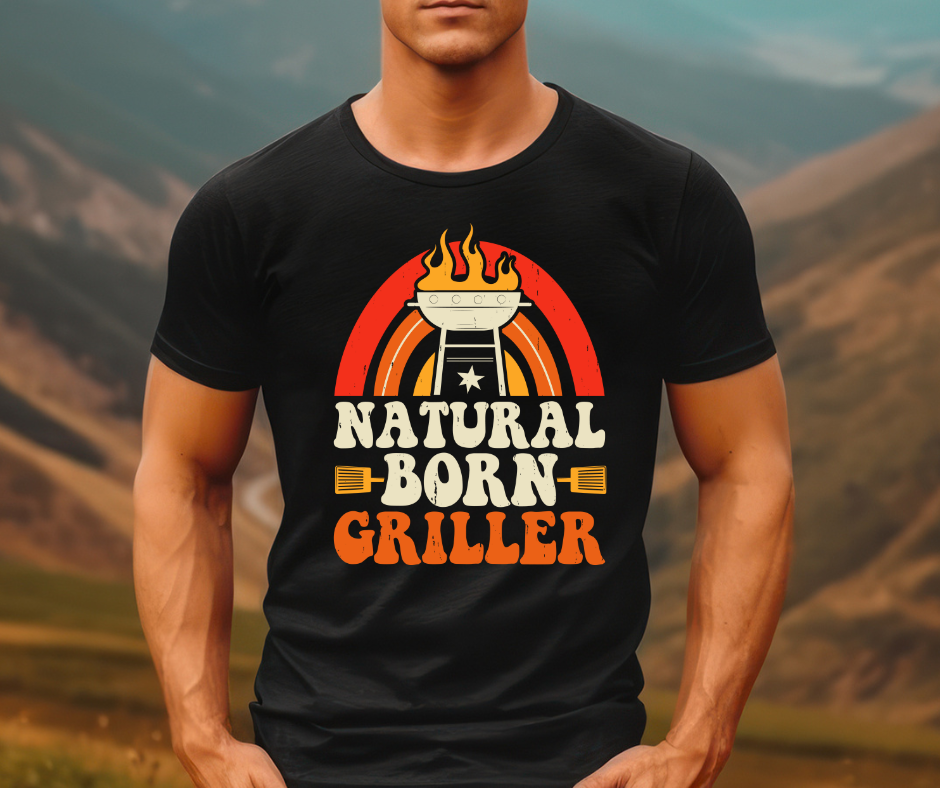 ***PREORDER*** Mens Natural Born Griller Tee