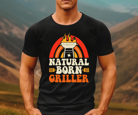 ***PREORDER*** Mens Natural Born Griller Tee