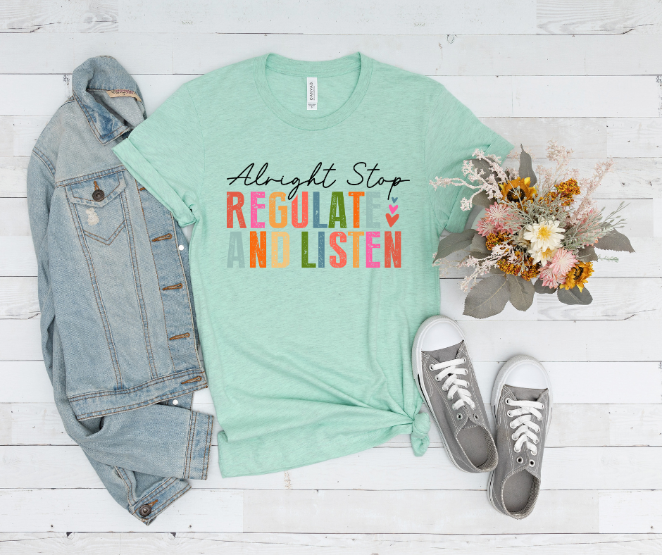 ***PREORDER*** Regulate and Listen Tee