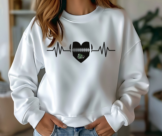 ***PREORDER*** Timberwolves Football Heartbeat Sweatshirt