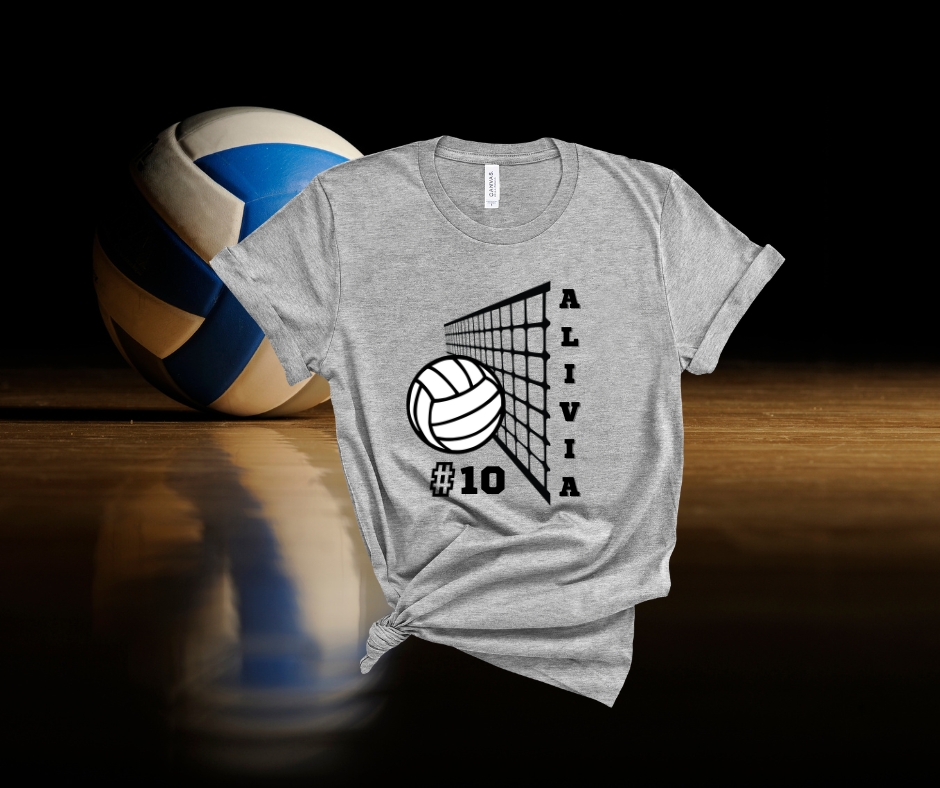 ***PREORDER*** Custom Volleyball Tee