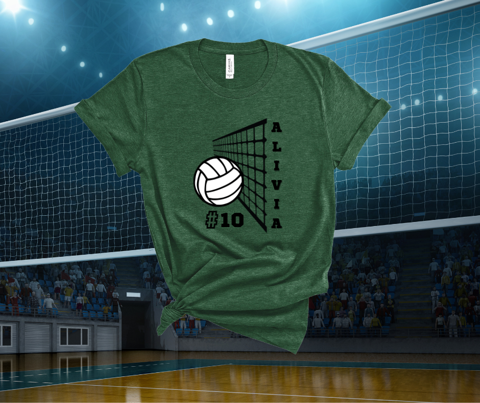 ***PREORDER*** Custom Volleyball Tee