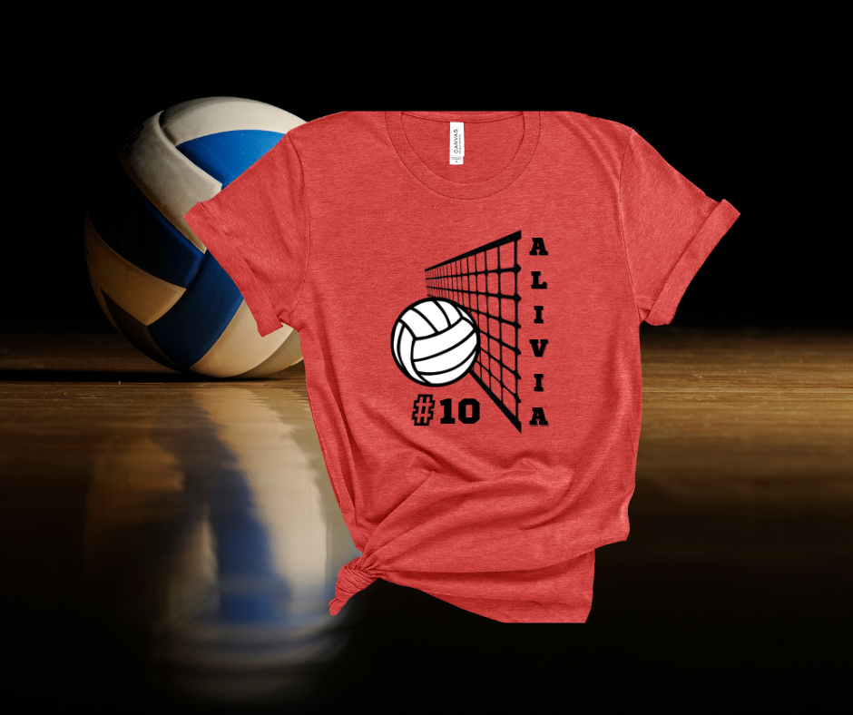 ***PREORDER*** Custom Volleyball Tee