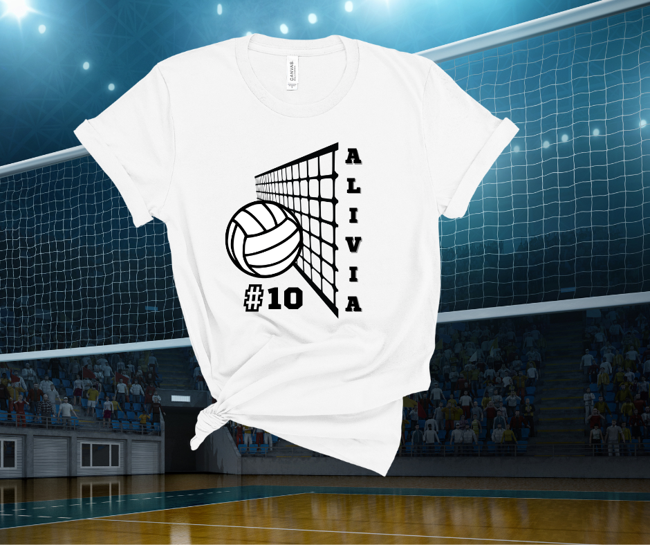 ***PREORDER*** Custom Volleyball Tee