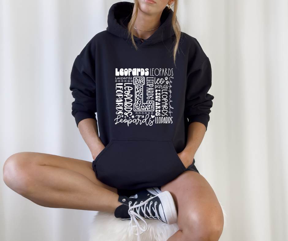 Leopards Collage Hoodie