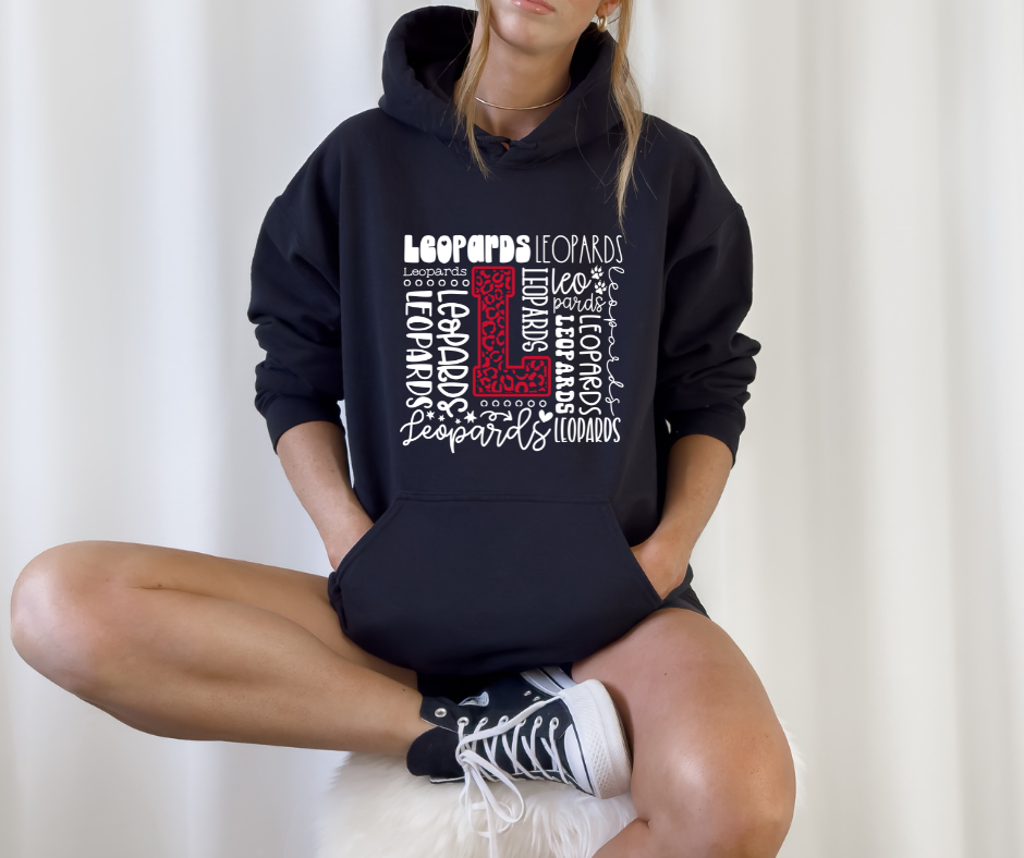 Leopards Collage Hoodie