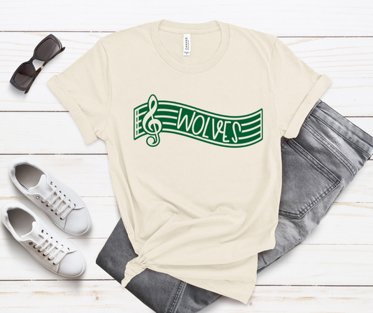 ***PREORDER*** Wolves Band Music Tee