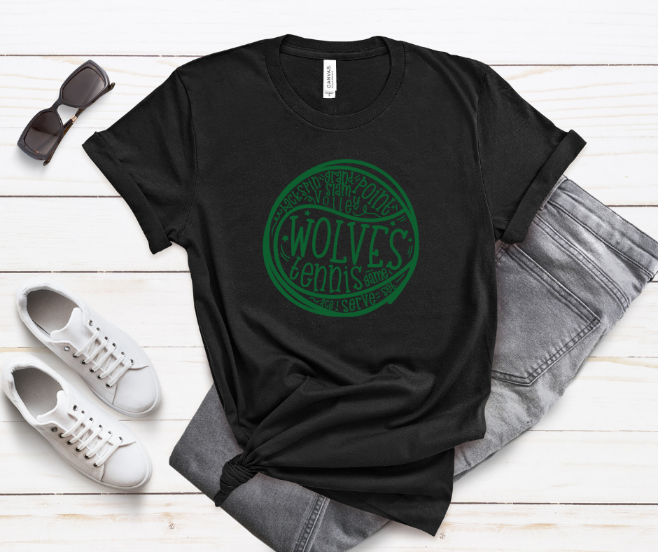 ***PREORDER*** Wolves Tennis Words Tee