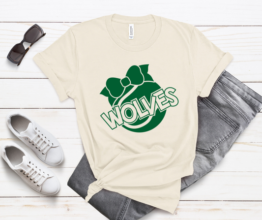 ***PREORDER*** Wolves Tennis w/Bow Tee