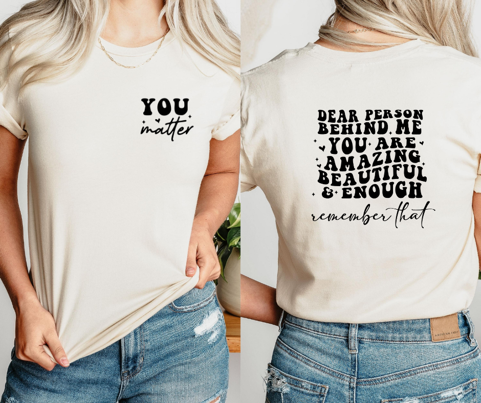 ***PREORDER*** You Matter Retro Tee